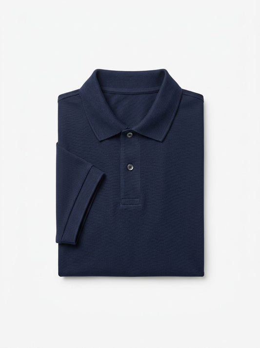 Long-Staple Egyptian Cotton Polo