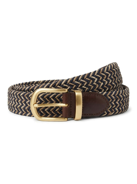 Textured Braided Elastic Belt