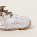 NB x Miu Miu 530 SL White Leather Sneakers Women